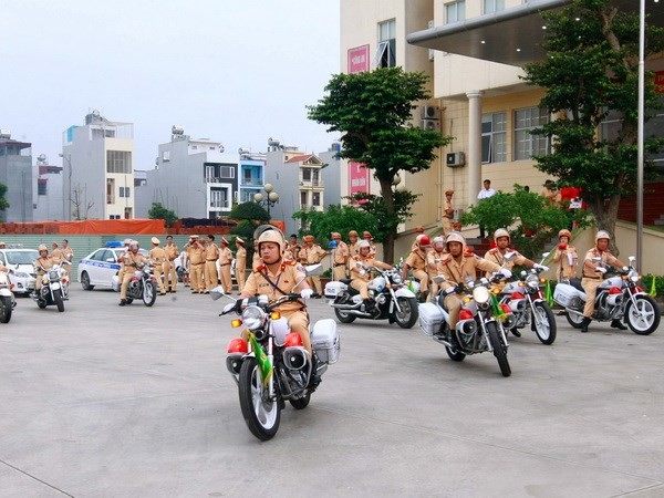 Công an TP Hà Nội đã xây dựng phương án, phân luồng giao thông.