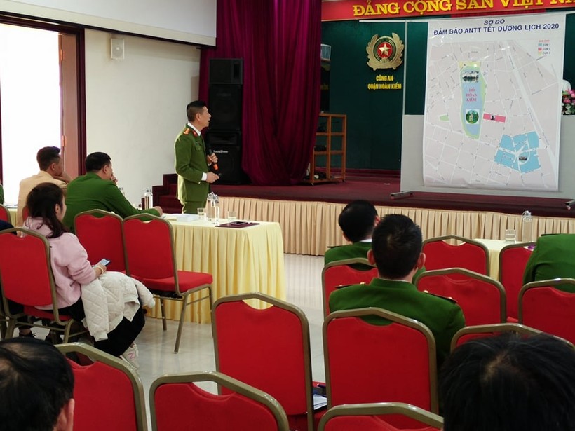 Công an quận Hoàn Kiếm đã lên phương án đảm bảo an toàn cho nhân dân đón Tết.