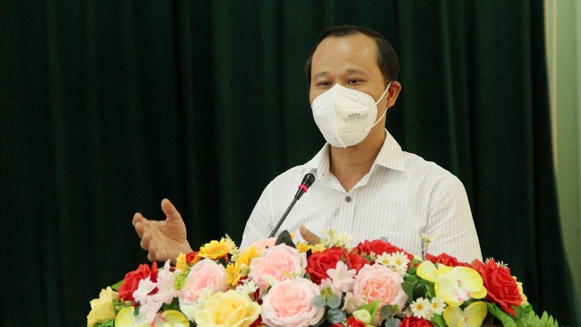 Phó Chủ tịch UBND tỉnh Bắc Giang Mai Sơn phát biểu.