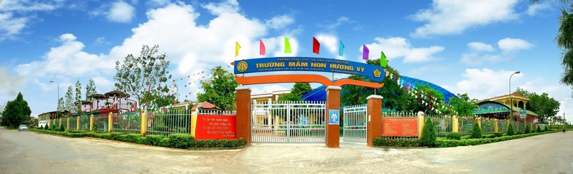 Trường mầm non Hương Vỹ, huyện Yên Thế.