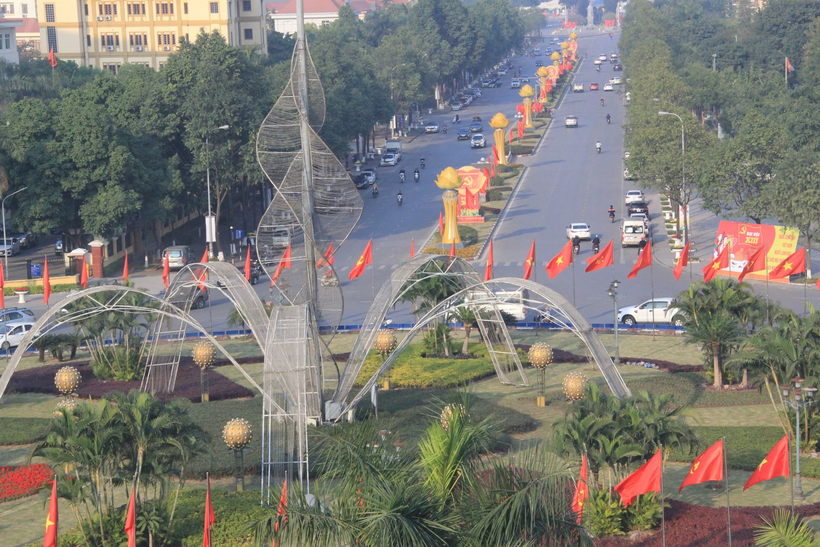 Một góc thành phố Bắc Ninh (Ảnh TL).