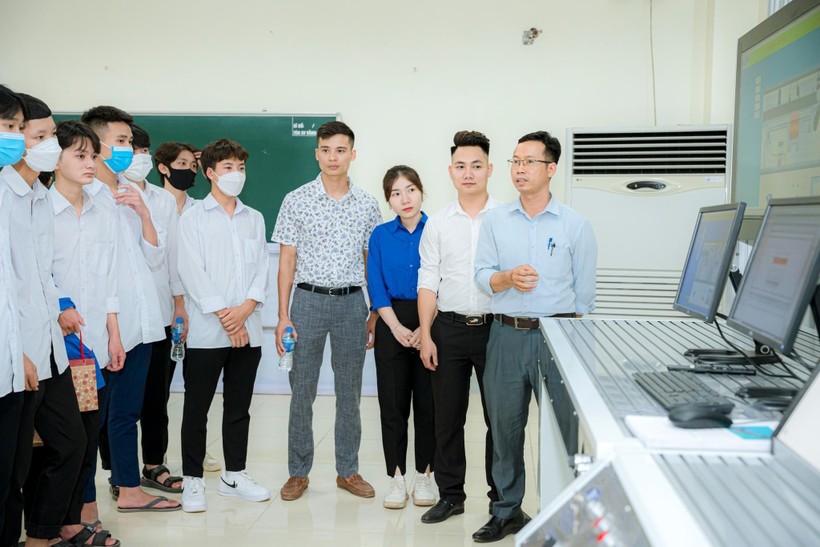 Hoạt động hướng nghiệp được trường học Bắc Giang chú trọng triển khai hiệu quả.