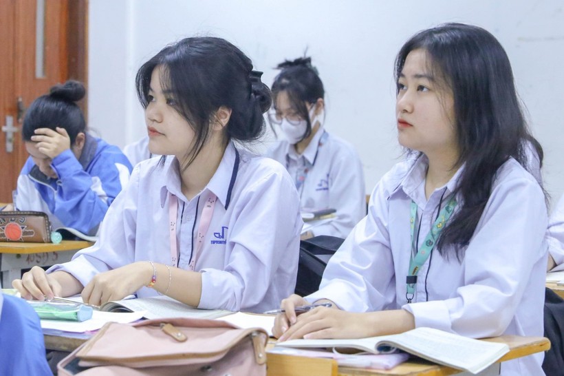 Học sinh trường THPT Chuyên Bắc Ninh trong giờ học (Ảnh minh họa).
