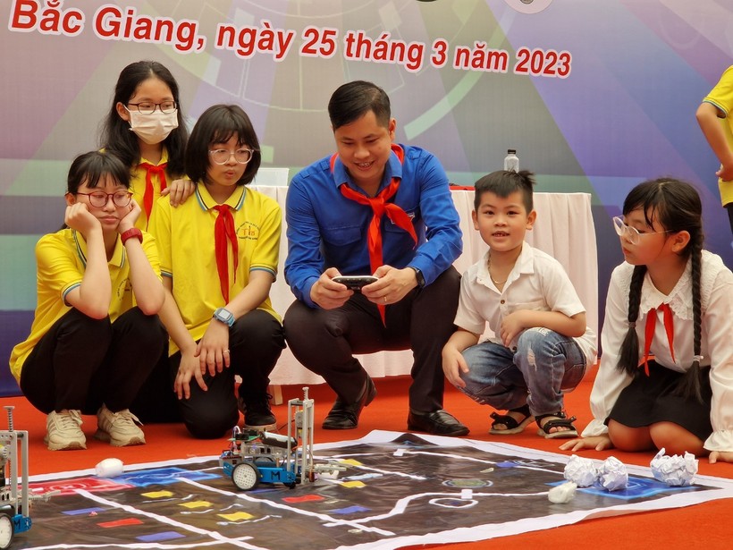 Mô hình STEM của học sinh Bắc Giang.