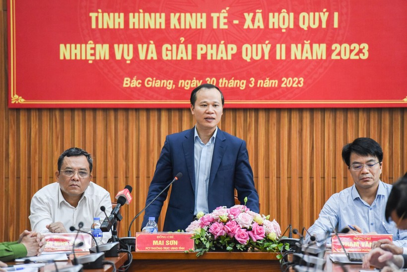 Ông Mai Sơn – Phó Chủ tịch Thường trực UBND tỉnh Bắc Giang.