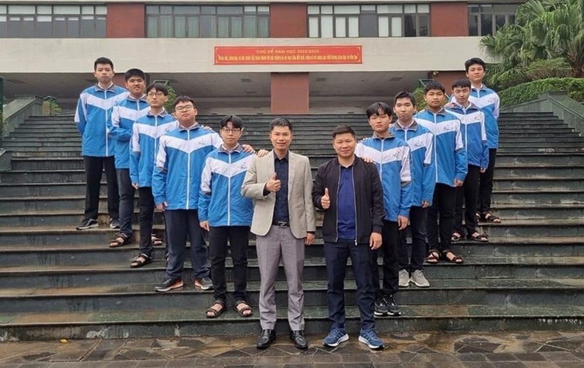 Giáo viên bồi dưỡng và học sinh Bắc Ninh dự thi Olympic Toán học sinh viên, học sinh năm 2023.