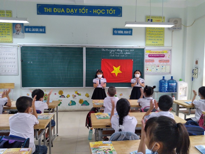 Học sinh tiểu học Bắc Ninh (Ảnh TL).