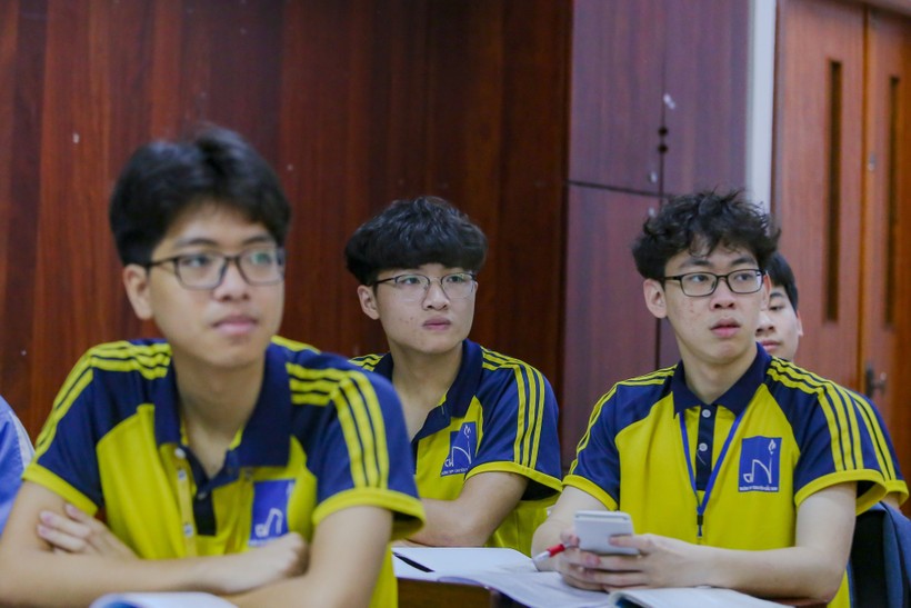 Học sinh trường THPT Chuyên Bắc Ninh (Ảnh TL).
