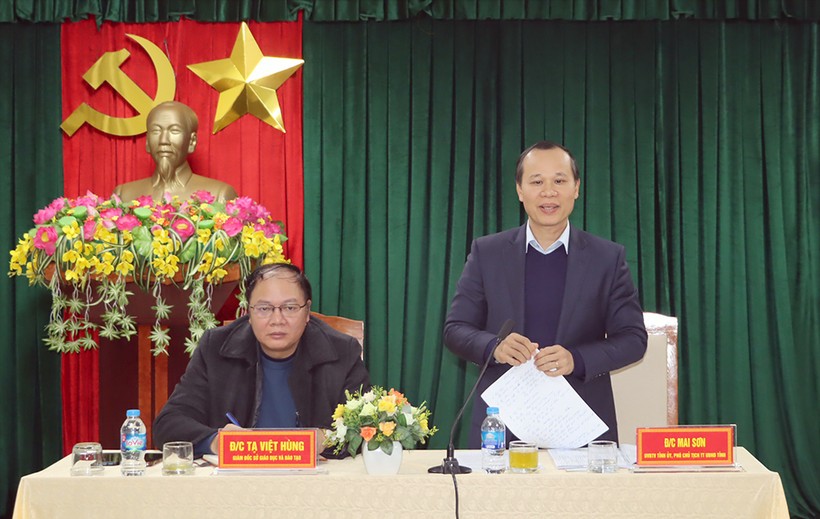 Ông Mai Sơn - Phó Chủ tịch Thường trực UBND tỉnh Bắc Giang, Phó trưởng ban chỉ đạo Cuộc thi KHKT quốc gia năm học 2023 - 2024.