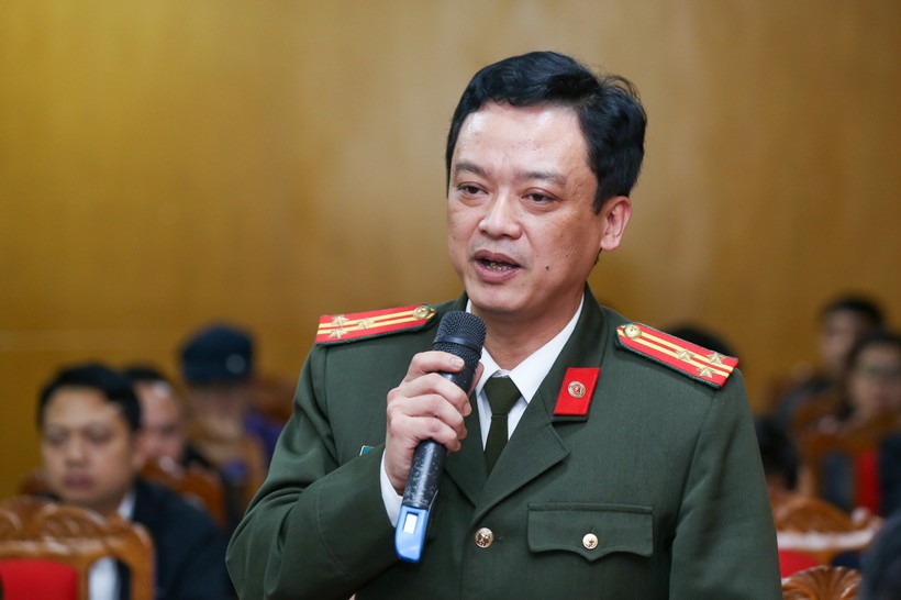 Công an tỉnh Bắc Giang thông tin công tác bảo đảm an ninh trật tự lễ hội.