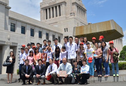 Đoàn học sinh Việt Nam đã học hỏi được nhiều điều sau chuyến tham quan Nhật Bản