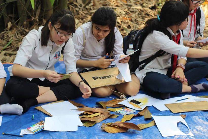 Một hoạt động trải nghiệm sáng tạo của học sinh trường Nguyễn Siêu (Hà Nội) gắn với bảo vệ tài nguyên rừng