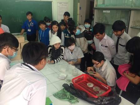 Tây Ninh: Đoàn Thanh niên Trường THPT Lê Quý Đôn tư vấn hướng nghiệp cho HS