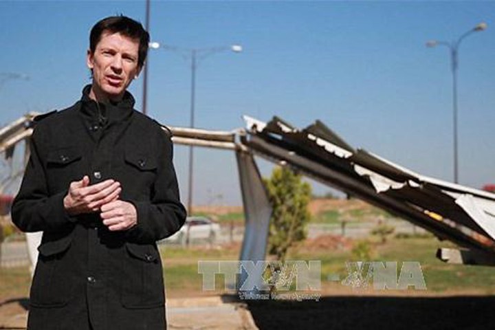 Nhà báo Anh John Cantlie. Ảnh: World Street/TTXVN