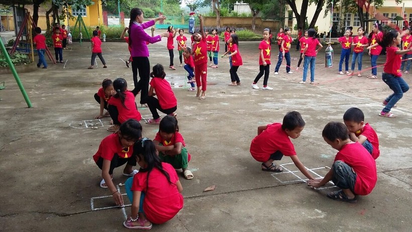 Câu lạc bộ Trò chơi dân gian- Trường Tiểu học số 1 Na Sang (Mường Chà, Điện Biên) 