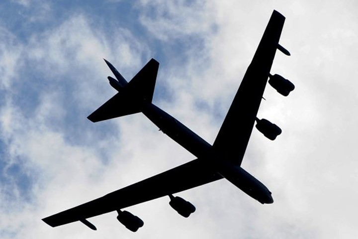 Máy bay B-52 tại căn cứ không quân Minot. Ảnh: U.S. Air Force.