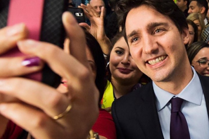 Ảnh thời trẻ của Thủ tướng Canada "đốn tim" dân mạng