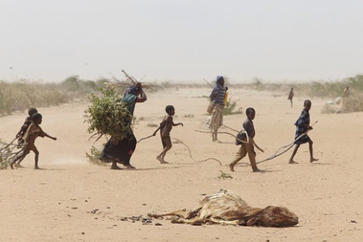 Somalia hạn hán: 110 người chết trong 48 giờ