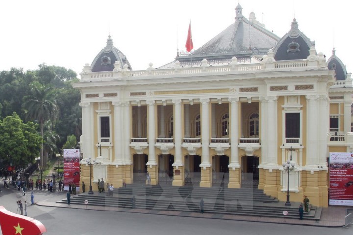 Nhà hát Lớn Hà Nội. (Nguồn: TTXVN)