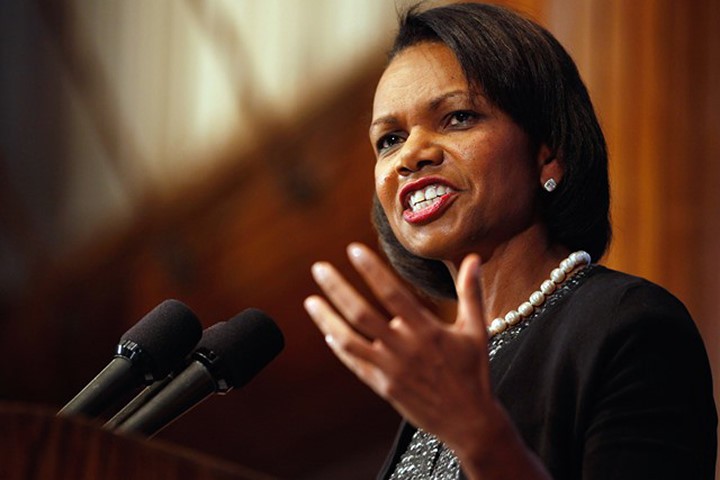 Bà Codoleezza Rice - Bộ trưởng Ngoại giao thứ hai của nước Mỹ dưới thời Tổng Thống George W. Bush.