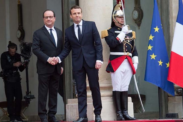 Ông  Emmanuel Macron chính thức nhậm chức Tổng thống Pháp