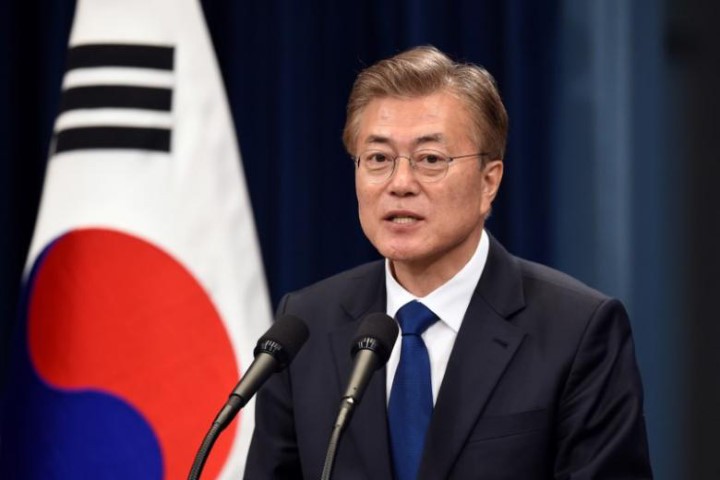 Tân Tổng thống Hàn Quốc Moon Jae-in. Ảnh: Reuters