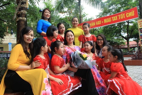 Các trường học của tỉnh Phú Thọ đã sẵn sàng cho năm học mới. Ảnh: Cô, trò Trường tiểu học Đinh Tiên Hoàng (Việt Trì, Phú Thọ)