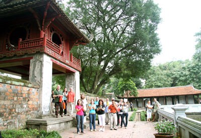 Văn Miếu - Quốc Tử Giám luôn là địa điểm hấp dẫn khách du lịch tại Hà Nội