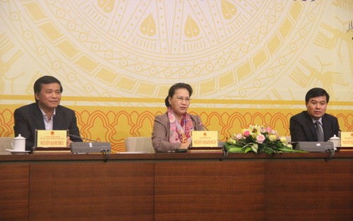 Chủ tịch Quốc hội Nguyễn Thị Kim Ngân chủ trì buổi gặp mặt báo chí

