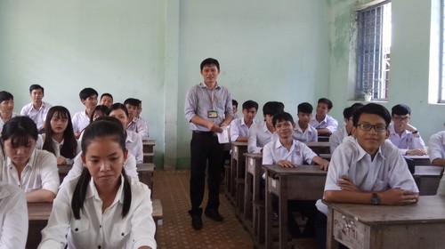 Một giờ dạy Thầy giáo Trà Ngọc Minh