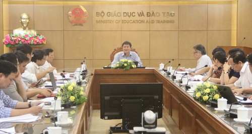 Thứ trưởng Lê Hải An chủ trì cuộc họp