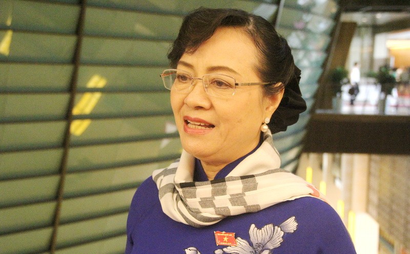Đại biểu Quốc hội, nguyên Chủ tịch HĐND TP Hồ Chí Minh Nguyễn Thị Quyết Tâm