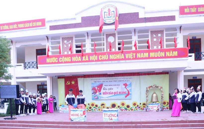Tuyên Quang: Tổ chức hoạt động giáo dục với chủ đề: “Em yêu biển đảo quê hương”