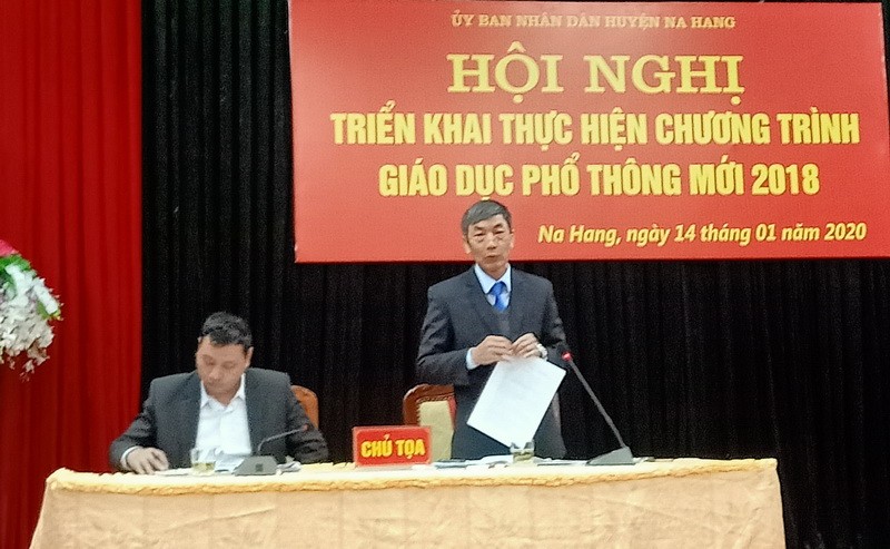 Huyện Na Hang (Tuyên Quang) tổ chức triển khai CTGDPT 2018
