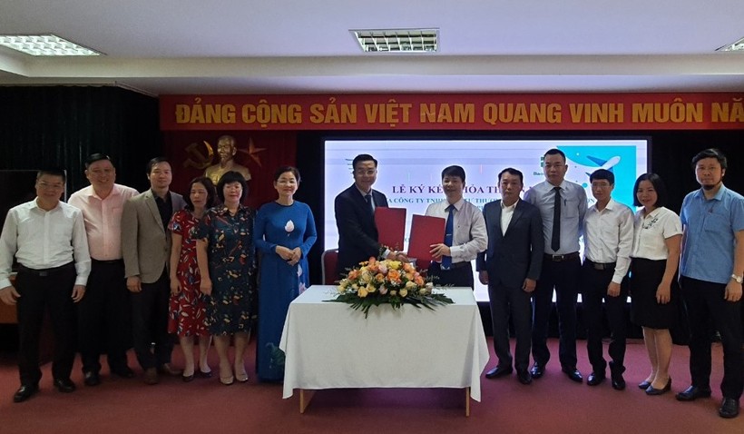 Lễ ký kết hợp tác giữa Học viện Phụ nữ Việt Nam với Tập đoàn Bảo Sơn diễn ra thành công tốt đẹp.