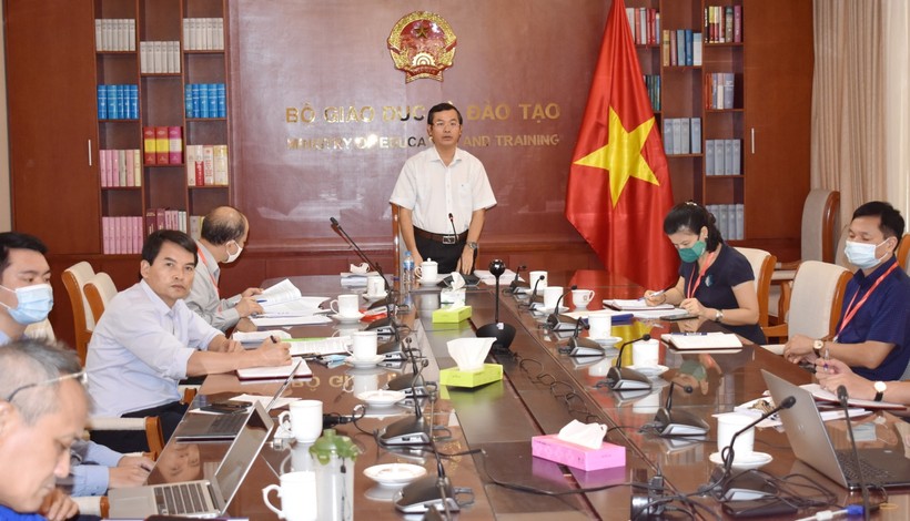 Thứ trưởng Nguyễn Văn Phúc phát biểu tại buổi làm việc