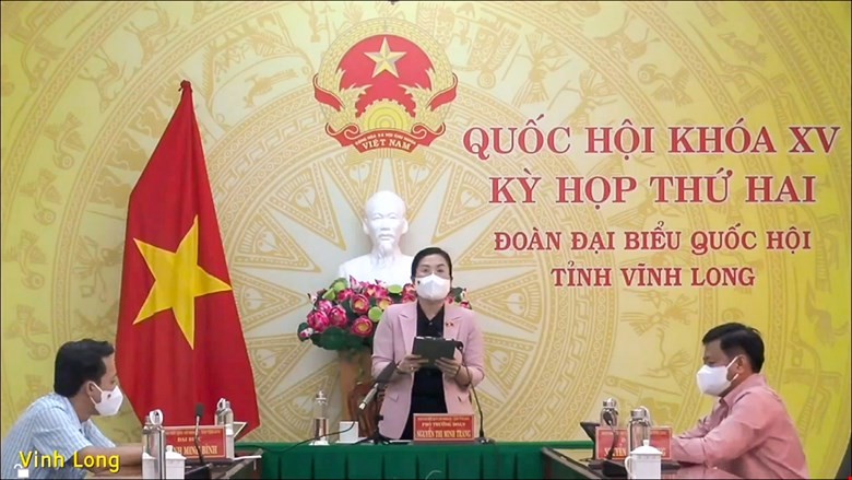 Đại biểu Nguyễn Thị Minh Trang.