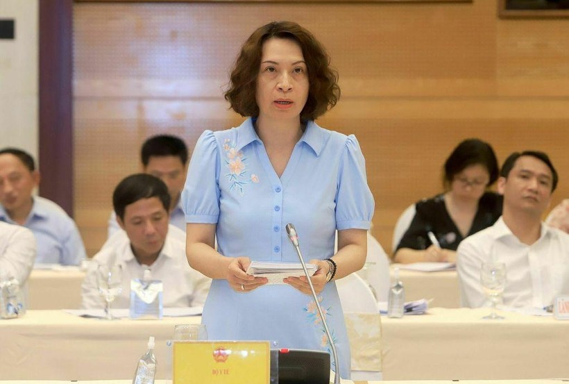 Thứ trưởng Y tế Nguyễn Thị Liên Hương.