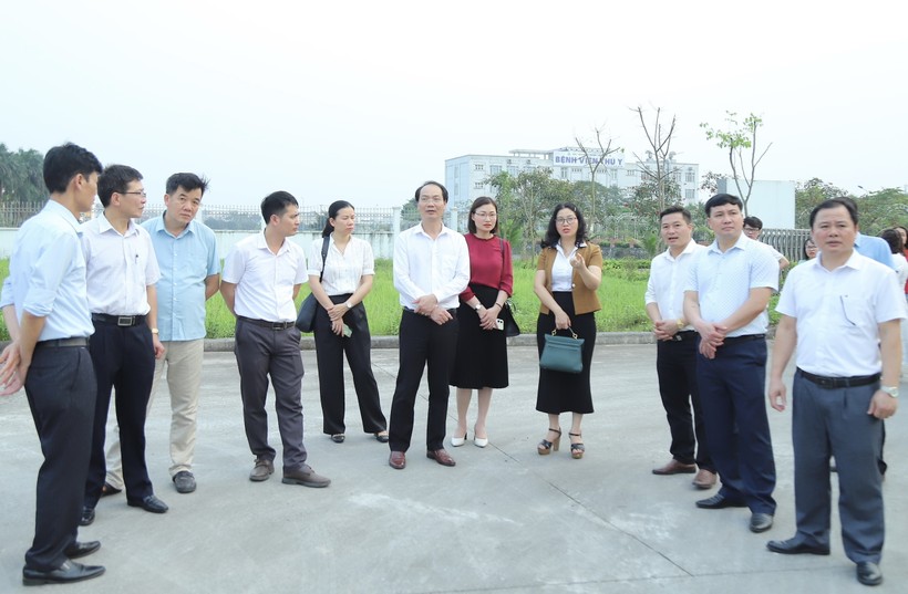 Lãnh đạo Sở GD&ĐT Sơn La và các trường THPT trên địa bàn tỉnh thăm Học viện Nông nghiệp Việt Nam.