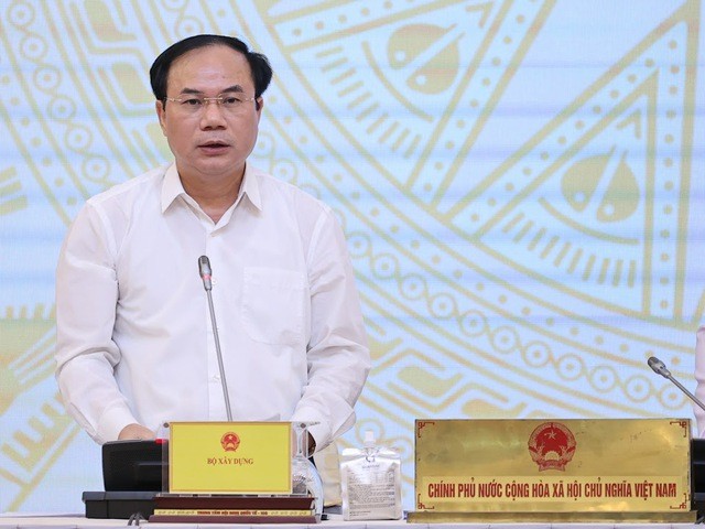Thứ trưởng Bộ Xây dựng Nguyễn Văn Sinh. Ảnh: VGP.