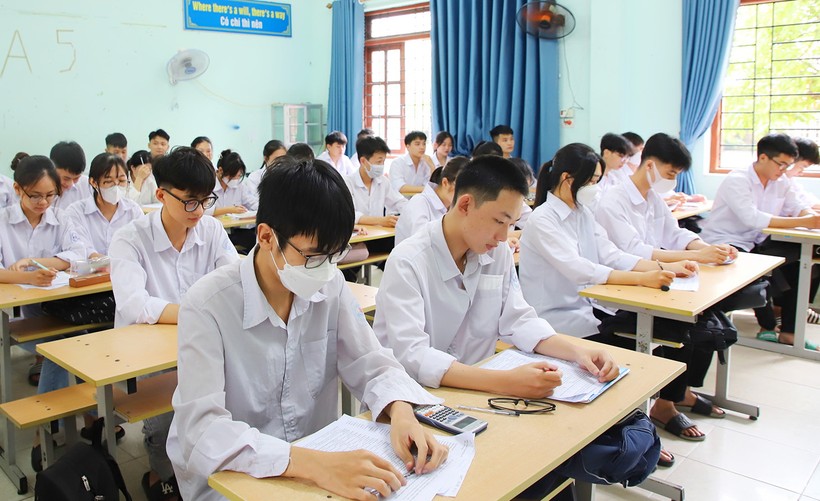 Học sinh THPT của Sở GD&ĐT Bắc Giang tích cực, chủ động học tập. Ảnh: Internet.