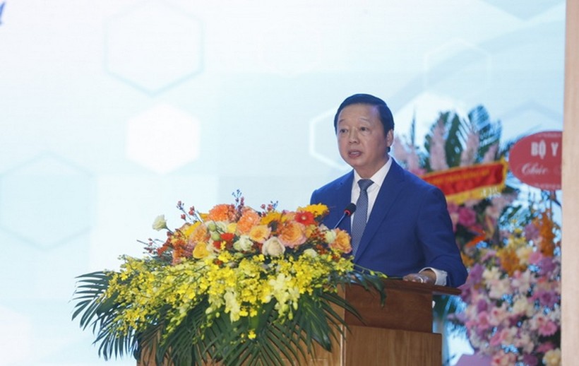 Phó Thủ tướng Trần Hồng Hà phát biểu tại buổi làm việc.