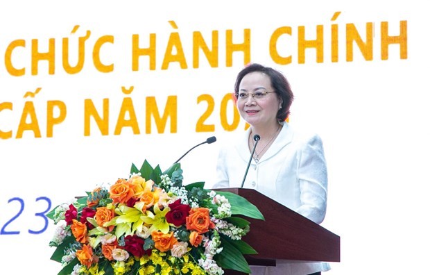 Bộ trưởng Phạm Thị Thanh Trà. Ảnh: tcnn.vn