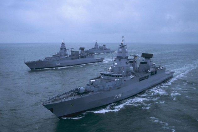 Đức tuyên bố tăng cường hiện diện hải quân tại vị trí mới