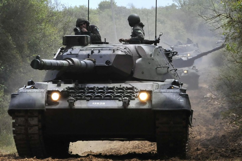 Leopard 1A5 gấp rút tham chiến để đối đầu T-62M