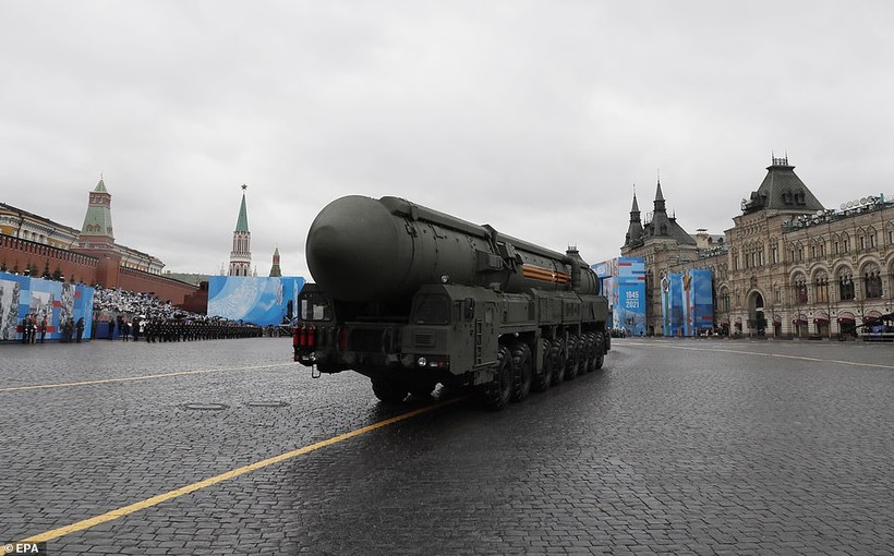 Theo chuyên gia Mỹ, Nga đã gửi thông điệp cứng rắn tới Mỹ và đồng minh thông qua tên lửa đạn đạo xuyên lục địa RS-24 Yars.
