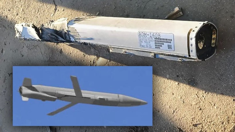 Tên lửa mồi bẫy ADM-160 MALD Mỹ được phát hiện tại Lugansk