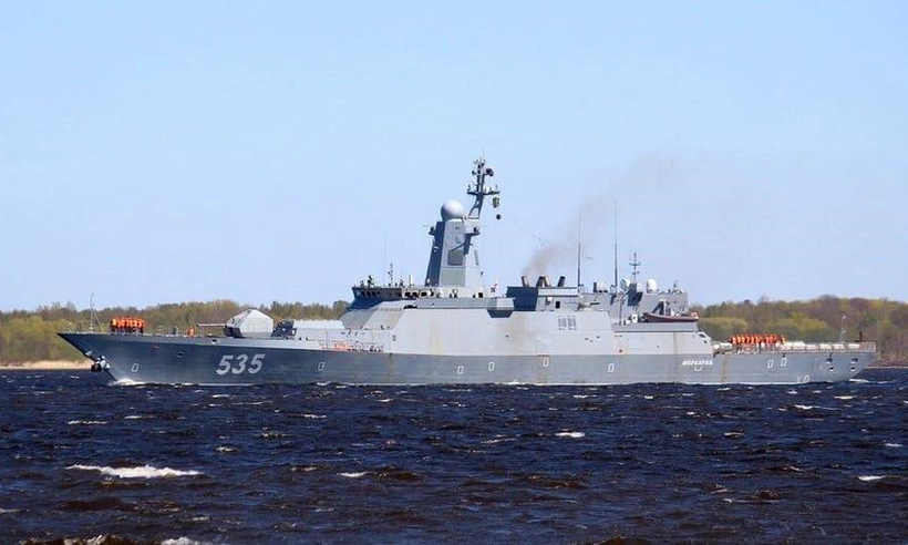 Hải quân Nga nhận tàu hộ vệ tên lửa tàng hình Merkuriy cực mạnh