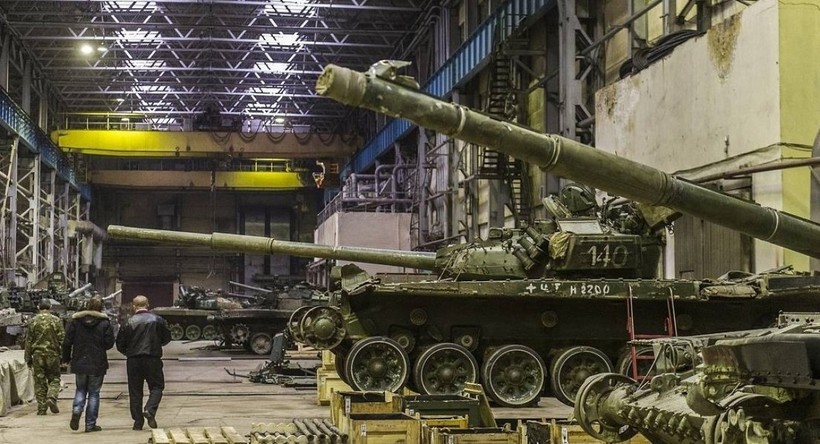 Các nhà máy thuộc tổ hợp công nghiệp quân sự Nga đang hoạt động hết công suất.