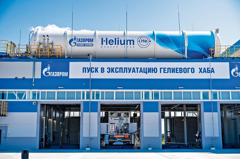 Nga dần trở thành yếu tố chi phối thị trường helium toàn cầu